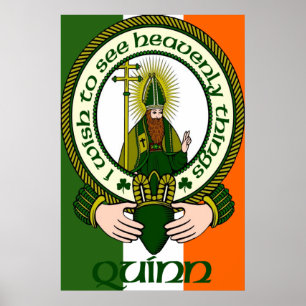 Quinn-Clan-Motto-Plakat-Druck Poster
