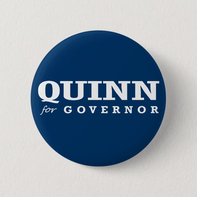 QUINN FÜR GOUVERNEUR 2014 BUTTON (Vorderseite)