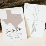 QUINN Texas Save the Date (bewegliches Herz) Postkarte<br><div class="desc">Dieses Reisemotiv Save the Date Postcard beinhaltet eine schwarze Texas-Karte und eine Postkartenablage. Verändern Sie die Farben einfach und bewegen Sie das Herz,  um Ihr Ziel zu markieren. Bearbeiten Sie den *most*-Text,  um Ihren Bedürfnissen gerecht zu werden,  und fügen Sie dem Hintergrund der Einladung einfach eine spezielle Nachricht hinzu.</div>