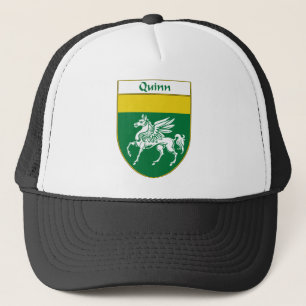 Quinn-Wappen/Familienwappen Truckerkappe