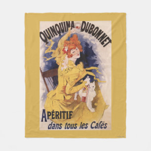 Quinquina Dubonnet Aperitif-förderndes Plakat Fleecedecke