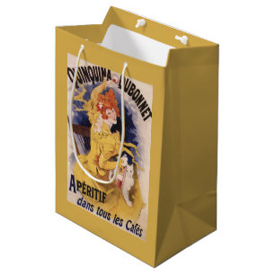 Quinquina Dubonnet Aperitif-förderndes Plakat Mittlere Geschenktüte