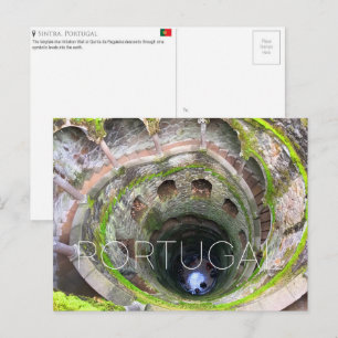 Quinta da Regaleira, Sintra, Portugal Reise  Postkarte
