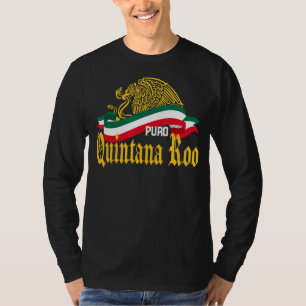 Quintana Ro Mexico Puro Quintana Ro Yellow Eagle F T-Shirt