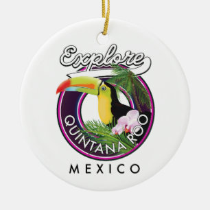 Quintana Roo Holbox Strand Mexiko. Keramik Ornament