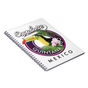 Quintana Roo Holbox Strand Mexiko. Notizblock