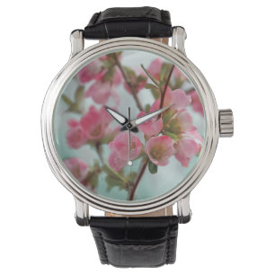 Quinte Blüten Armbanduhr