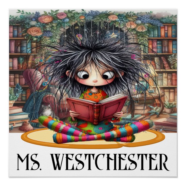 Quintessent Quirky Reading Poster (Vorderseite)