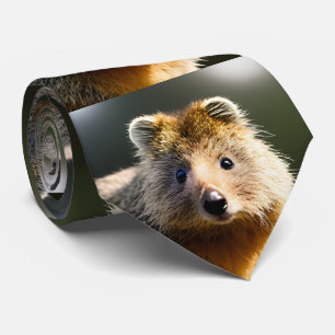 Quintin The Ginger Quokka, Neck Tie Krawatte