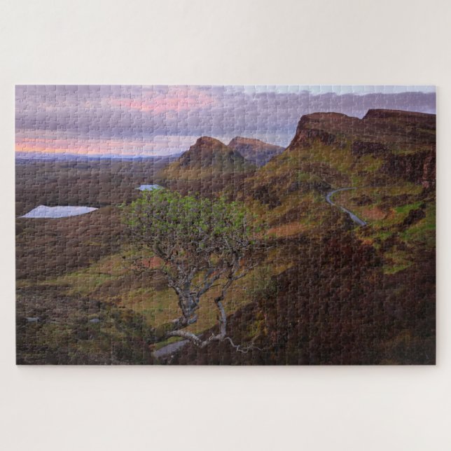 Quiraing Sonnenaufganglandschaft auf Skye (Horizontal)