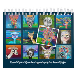 Quirky Alpaca Kalender mit Geschichten 20z