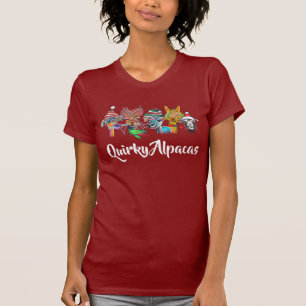 Quirky Alpacas Weihnachten 19a T - Shirt