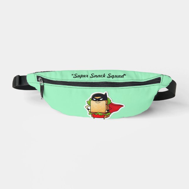 "Quirky Caped Hoagie" Bauchtasche (Vorderseite)