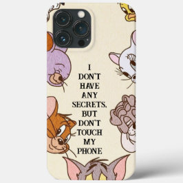 Quirky Cartoon Charm No Secrets Case-Mate iPhone Hülle