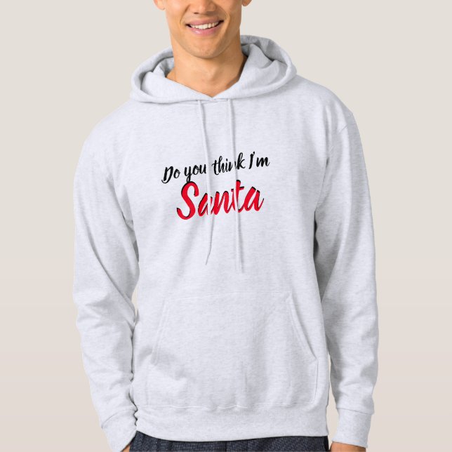 Quirky Christmas Wear Hoodie (Vorderseite)