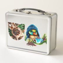 Quirky Coffee Lover Duck Design