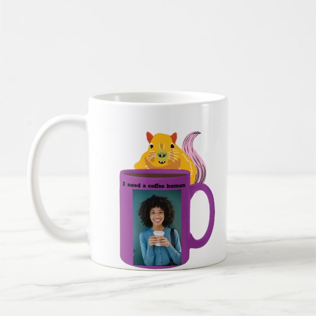 Quirky Coffee Squirrel Tasse Collection (Links)