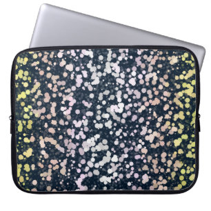 Quirky Cute Retro Boho Flora Pangender-Stolzflagge Laptopschutzhülle