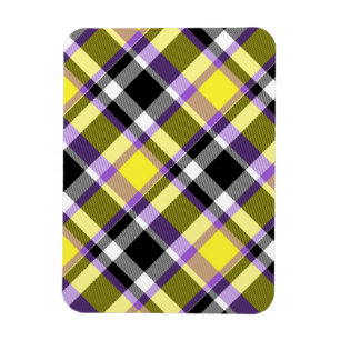 Quirky Eclectic Boho - Flag für nichtbinäre Karier Magnet