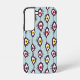 Quirky Eyes Weird Psychedelic Groovy Samsung Galaxy Hülle