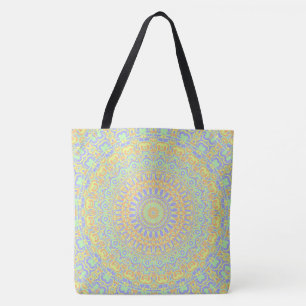 Quirky Farbige Eklektische Boho-Hippie-Mandala-Kun Tasche