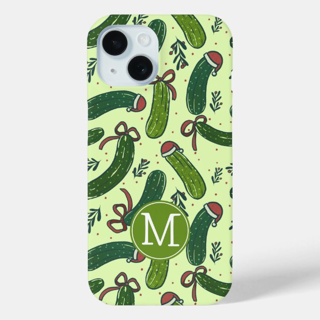 Quirky Festivals Weihnachtsmuster Case-Mate iPhone Hülle (Rückseite)