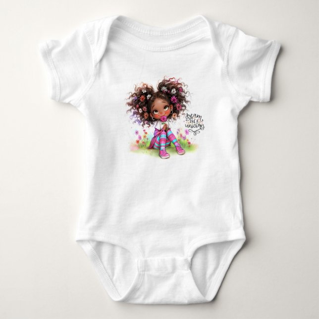 Quirky Girl Dream like a Einhorn T - Shirt (Vorderseite)