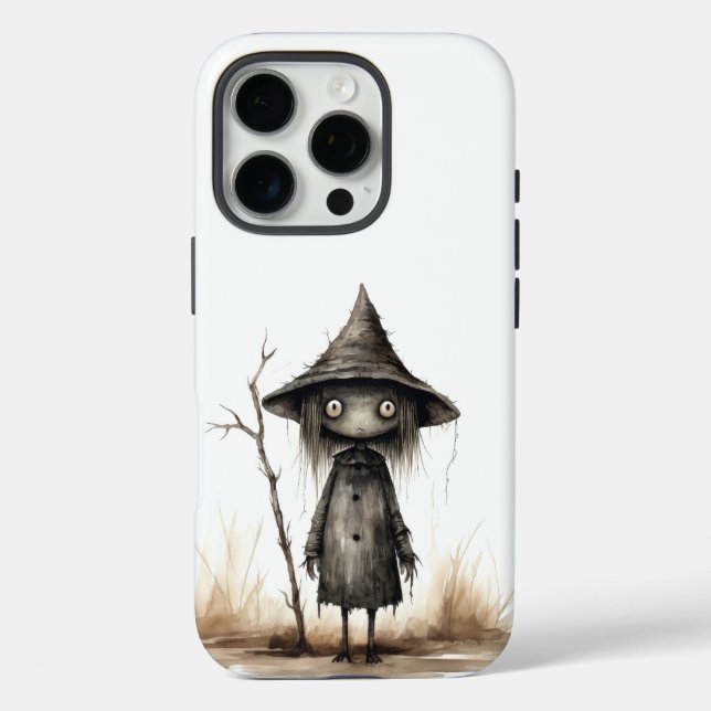 Quirky Hexe iPhone 16 Pro Hülle (Rückseite)