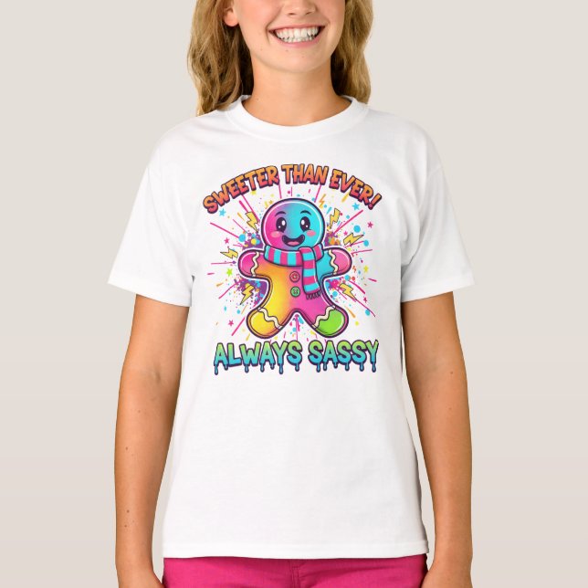 quirky holiday shirt for kids (Vorderseite)