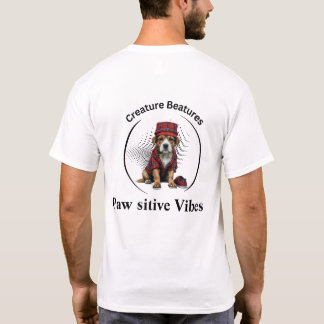 Quirky-Hund in Schottisch-Tartan | Funny Sarcasm T-Shirt