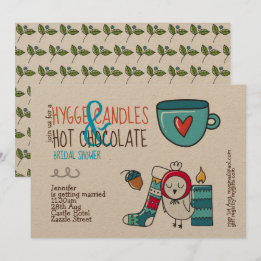 Quirky HYGGE Brautparty oder JEDES EREIGNIS KRAFT Einladung