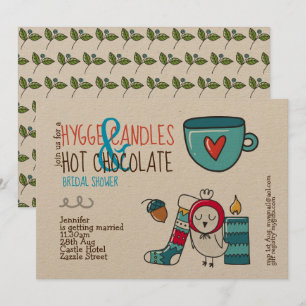 Quirky HYGGE Brautparty oder JEDES EREIGNIS KRAFT Einladung