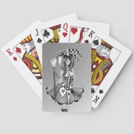 Quirky Jester & Puppet King Spielkarten