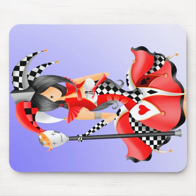 Quirky Jester und Puppet King Mousepad (Vorne)