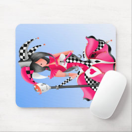 Quirky Jester und Puppet King Mousepad