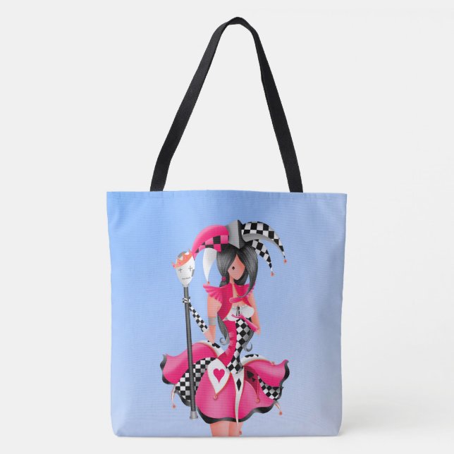 Quirky Jester und Puppet King Tasche (Vorderseite)