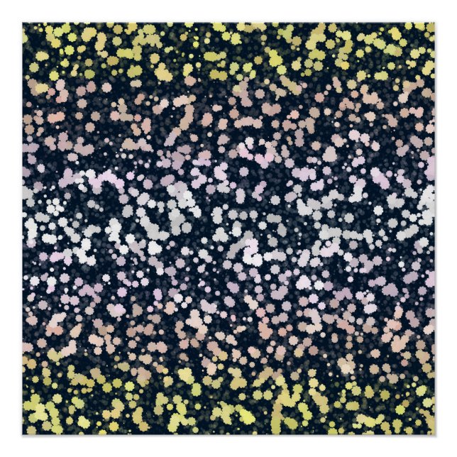 Quirky Niedlich Retro Boho Flora Pangender Prix Fl Poster (Vorderseite)
