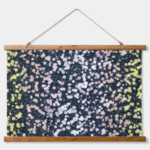 Quirky Niedlich Retro Boho Flora Pangender Prix Fl Wandteppich Mit Holzrahmen