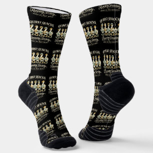 Quirky Quacks Running Society Lustiger Läufer-Shir Socken