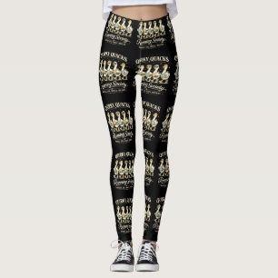 Quirky Quacks Running Society Lustiger Läufer T-Sh Leggings