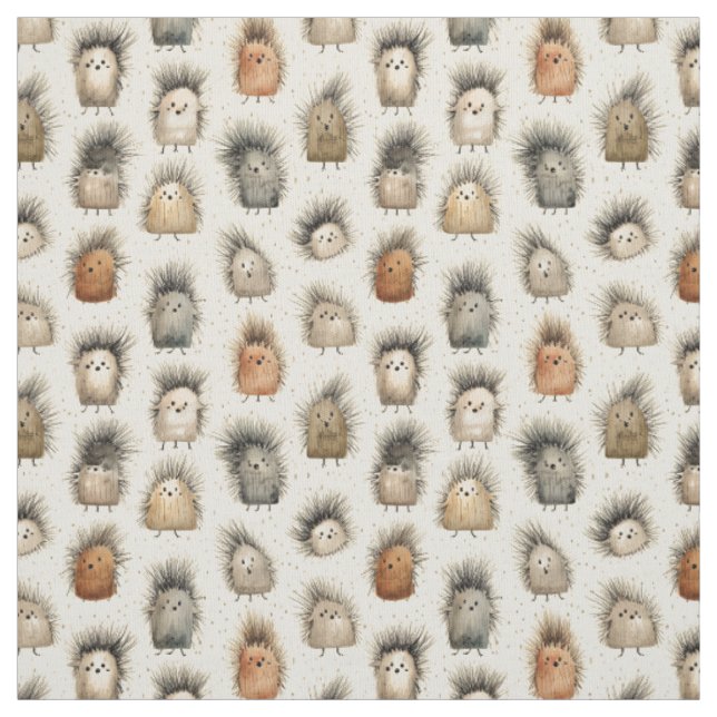 Quirky Quills: Whimsy Porcupine Stoff (Muster)