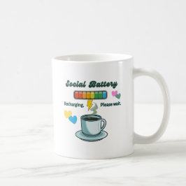 Quirky Sozialakku Kaffeetasse