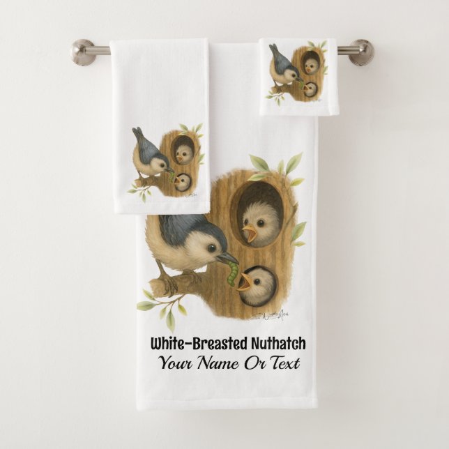 Quirky-Weiß-Brüste Badhandtuch Set (Insitu)