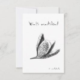 Quirlige Doodles Dankeskarte