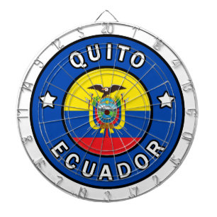 Quito Ecuador Dartscheibe