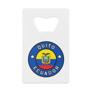 Quito Ecuador Geldkarten Flaschenöffner