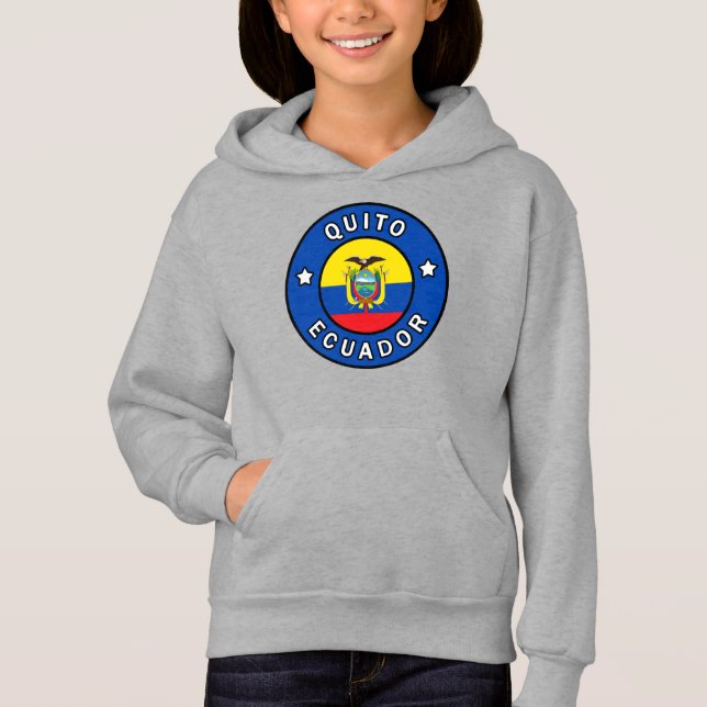 Quito Ecuador Hoodie (Vorderseite)