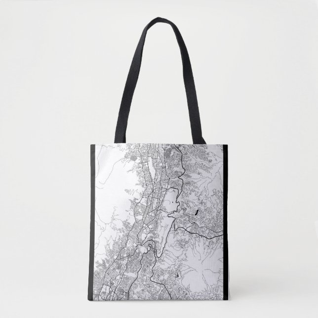 Quito Ecuador Karte Tasche (Vorderseite)