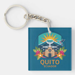 Quito Ecuador Südamerika Schlüsselanhänger