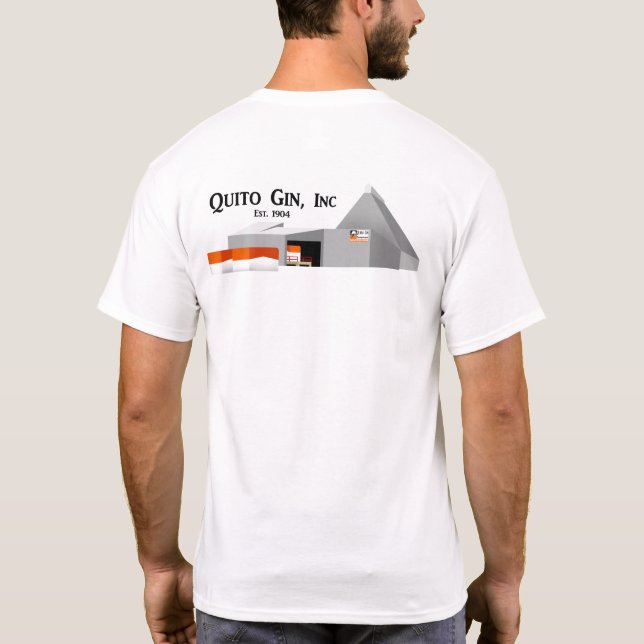 Quito Gin (Module) T-Shirt (Rückseite)